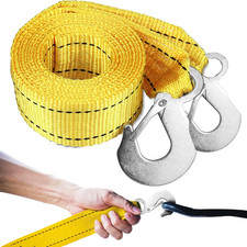 4 Metri Di Corda Da Traino Fino a 5 Tonnellate Con Doppio Gancio, Alimentazione 