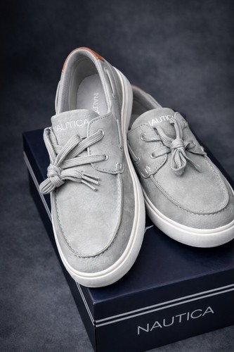 Scarpe barca nautica grigie - nautica,