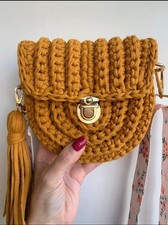 Borsa fatta a mano uncinetto - Handmade bag crochet