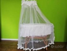 Culla in vimini "MAISON BEBÈ" Pali - USATA