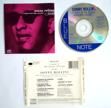 Cd Sonny Rollins A Night At The"Village Vanguard"Volume 1 Jazz Blue Note (Z17)