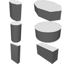 Customizable Spiral Vase Box Container with Lid Multiple Shapes Storage Solution