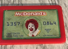 McDonalds Registratore di