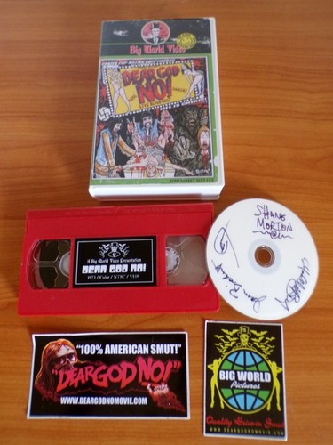 Dead god dvd vhs box - dead,