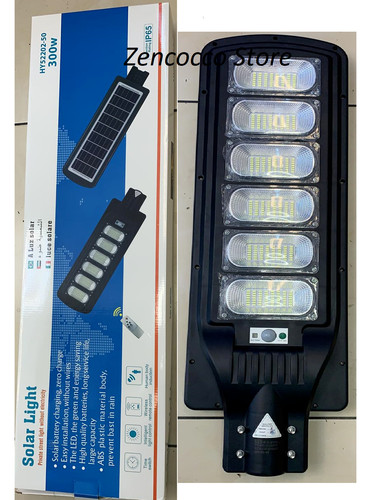Lampione led con - con, pannello
