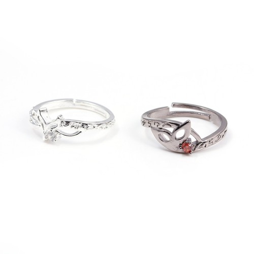 2pcs anime persona rings - 2pcs,