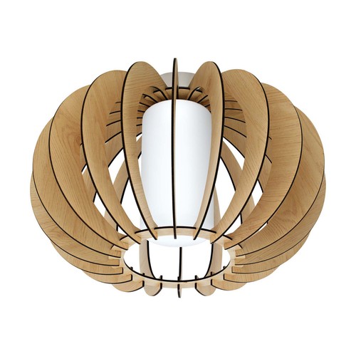 Modern wooden ceiling light - wooden,