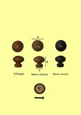POMOLO PER MOBILE IN LEGNO: NOCE CHIARO-NOCE SCURO-CILIEGIO