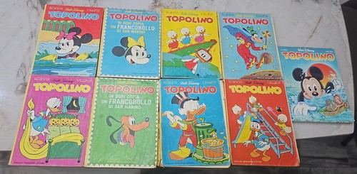 Lotto fumetti topolino walt - lotto,