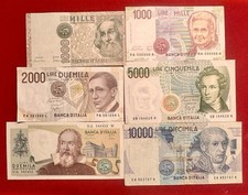Numismatica Lotto 6 Banconote