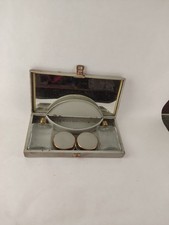 astuccio portatrucchi in metallo vintage