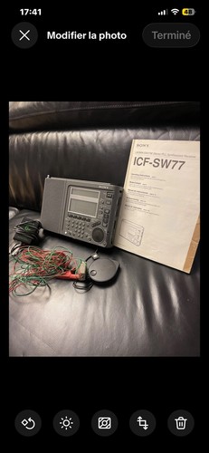 Sony icf sw77 worldband - sony, icf-sw77