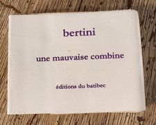 Gianni BERTINI "UNE MAUVAISE