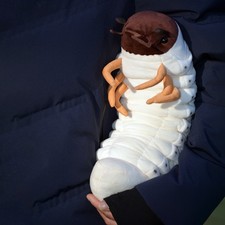 Peluche larva rinoceronte 35