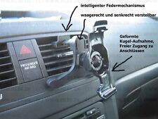 #298 Supporto ventilazione meccanismo a molla compatibile con Garmin Zumo 340 345 350 390 395