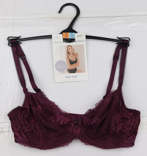 Reggiseno taglia 32c viola - m&s,