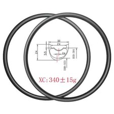 Cerchi in carbonio 27,5 MTB XC