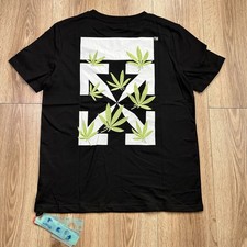 T-shirt nera Off-White taglia