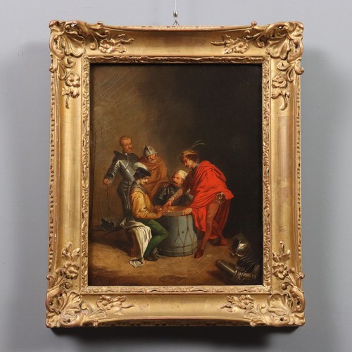 Dipinto antico giocatori di - dipinto,