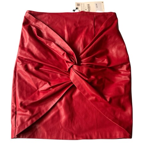 Minigonna zara rossa - rossa, in