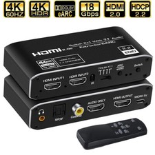 2x1 4K HDMI Switch Switcher