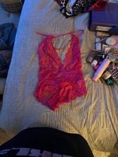 Pink Lingerie Bosy Suit Hay