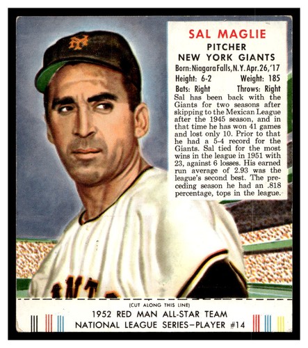 1952 uomo rosso baseball - uomo,