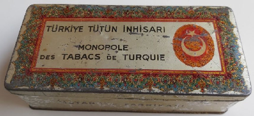 Tobacciana scatola vuota latta - tobacciana,