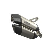 Silenziatore doppio scarico sportivo originale BMW Akrapovic R1300GS R1300RS