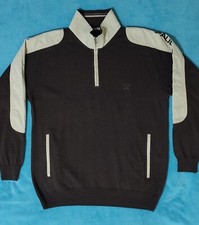 maglione Paul & Shark cotone morbido a maglia ricamata taglia M - Made in Italy