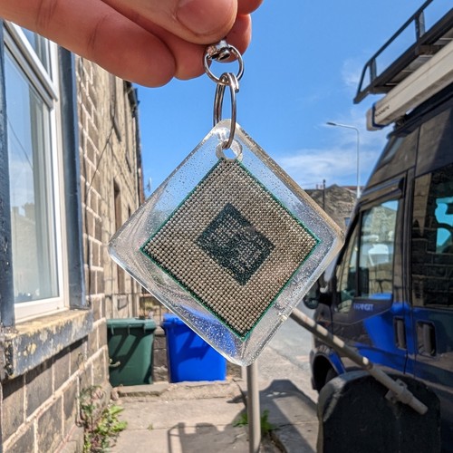 Portachiavi gaming cpu intel - portachiavi,