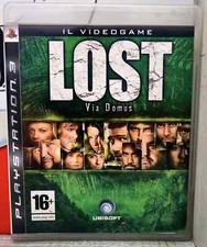 LOST: VIA DOMUS IL VIDEOGAME PS3 PLAYSTATION 3 EDIZIONE ITALIANA COMPLETO OTTIMO