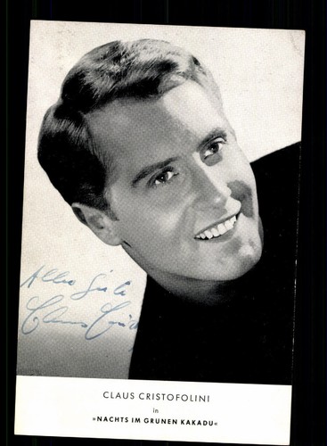Claus cristofolini cartolina - claus,