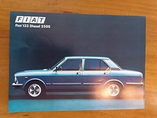 Prospekt Fiat 132 Automobilia
