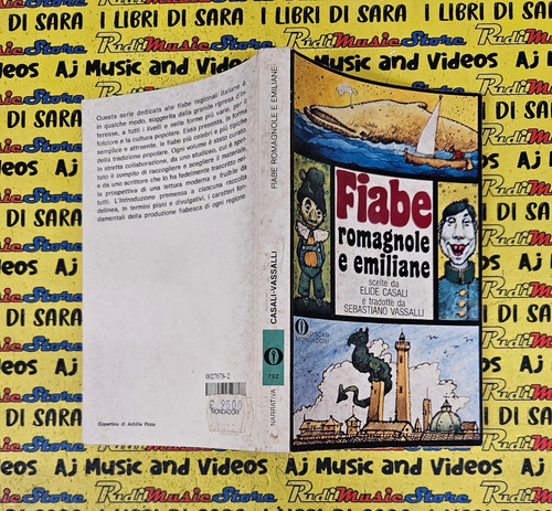 Book libro fiabe romagnole - fiabe, e