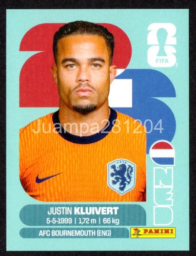 Justin kluivert ned - ned, 16