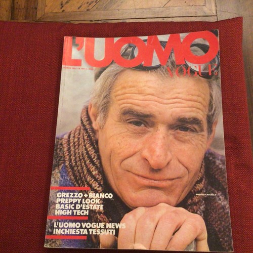Rivista magazine vogue - rivista, uomo