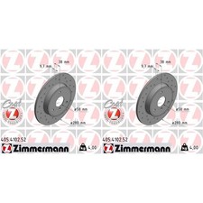 2x ZIMMERMANN Sport Dischi