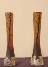 Legras, jolie paire de vases