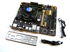 Asus B85M-E Mainbaord Socket 1150 & i5-4430 gen CPU, dissipatore