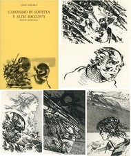 NOGARA Gino, L'anonimo in soffitta. Incisione originale di Cesco Magnolato