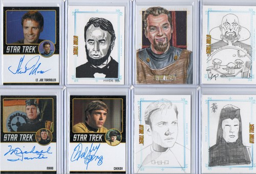 Star trek tos - trek, autograph