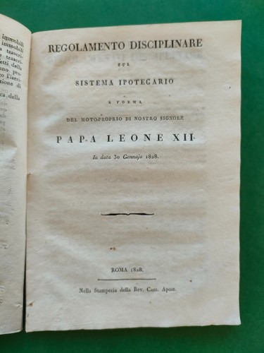1828 papa leone xii - leone, xii: