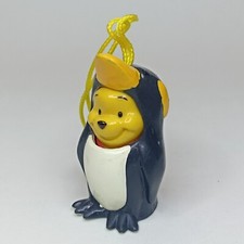 Winnie The Pooh Peak-A-Pooh Large Animal Wear Penguin Phone Charm Disney 
