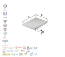 FILTRO ABITACOLO ANTIPOLLINE