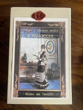 13/30 DELUXE Carte Giganti Tarocchi Omaggio Giovanni Boldini firmate Poltronieri