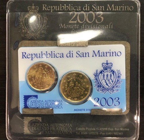 Cofanetto san marino 20 - marino, 50