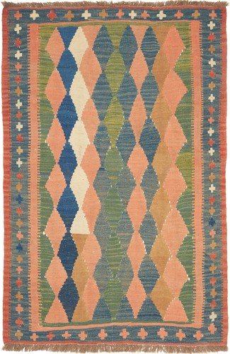 Kashgai kilim marrone chiaro