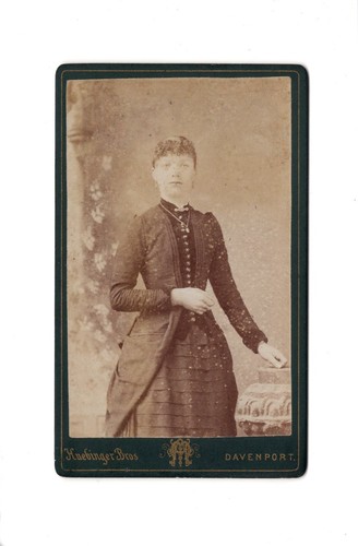 Foto cdv ritratto donna - ritratto,