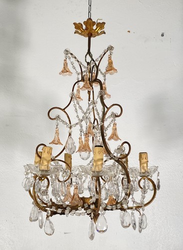 Lampadario stile maria teresa - lampadario,